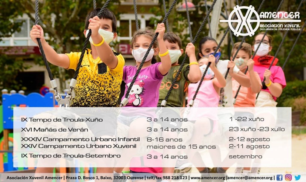 Amencer 2021 campamento de verano
