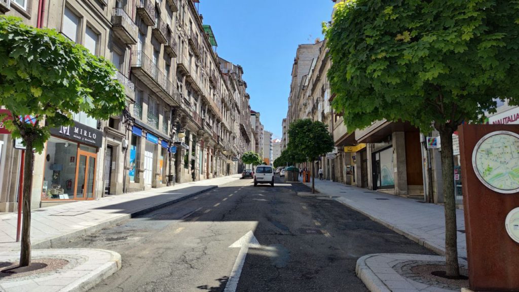 Calle Concordia de Ourense
