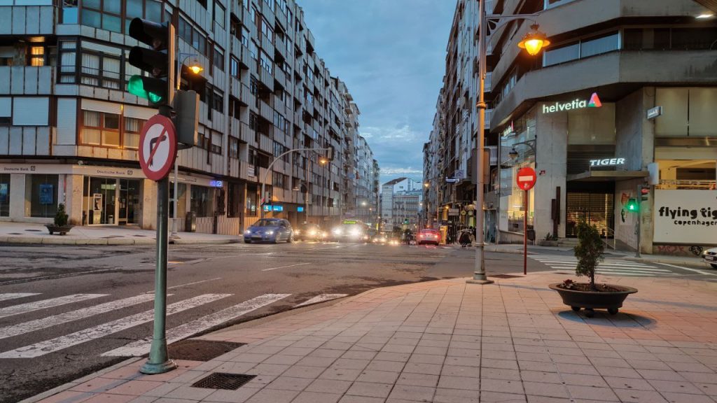 Calle Juan XXIII de Ourense