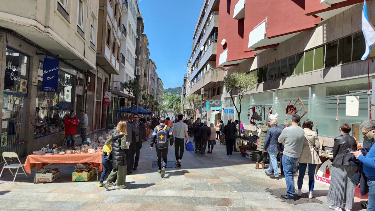 Feria de las antigüedades de Ourense