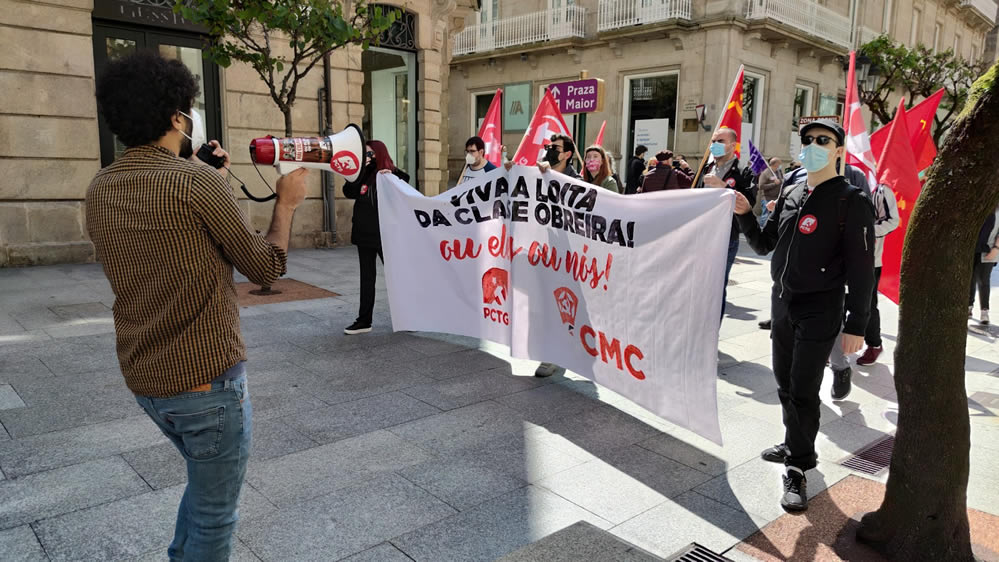 Imágenes de la manifestación de la UGT y CCOO por el Día de los Trabajadores 2021