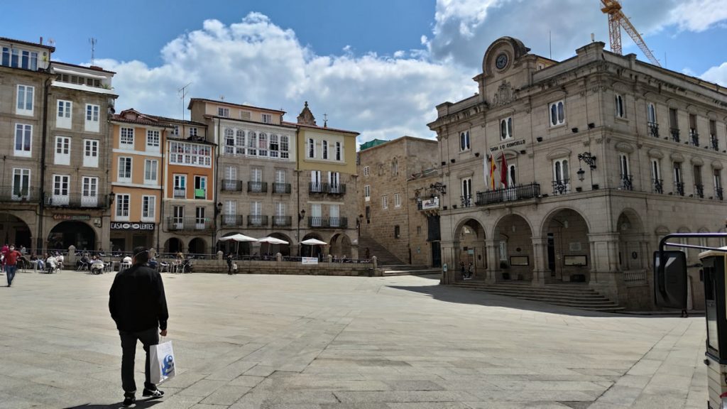 Plaza Mayor y Concello de Ourense