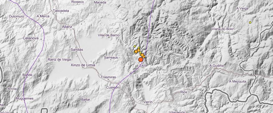Terremotos en Laza