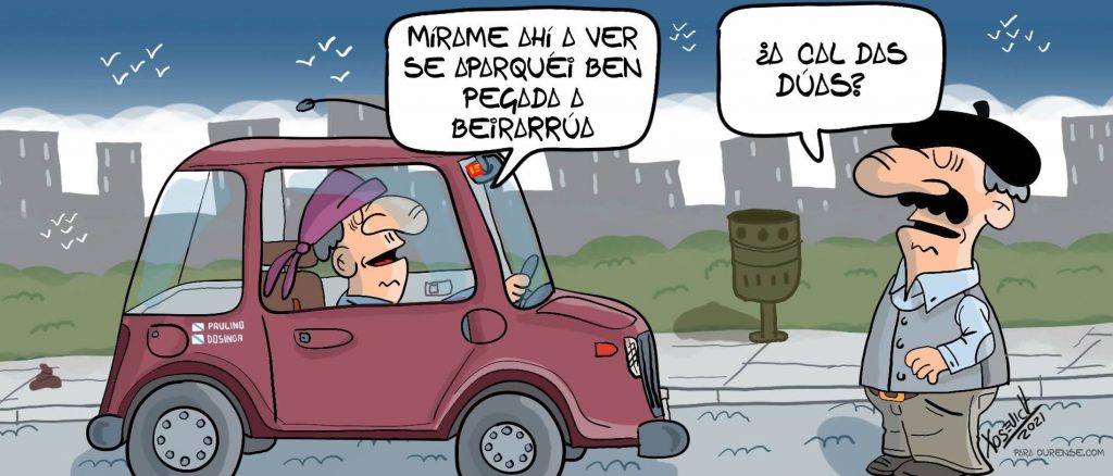 Xosevich 2021 Paulino aparcar acera
