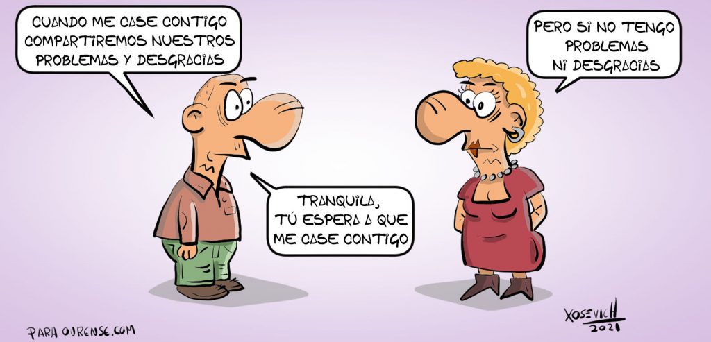 Dicen que casarse es peligroso 1 Xosevich 2021 cuando me case contigo humor chistes risas