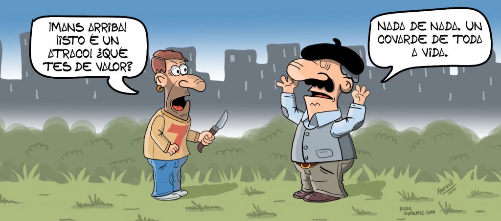 Xosevich 2021 paulino atraco valor humor risas chistes