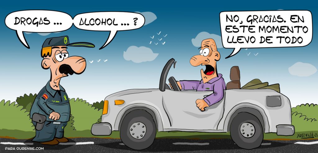 Un control de la Guardia Civil con humor 1 Xosevich 21 control de la guardia civil humor chistes