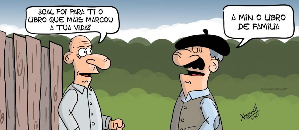 xosebich 2021 libro de familia Paulino humor