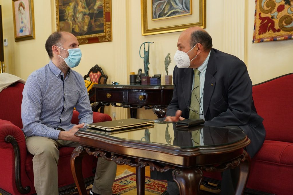 Jácome quiere impulsar el uso del recinto de Expourense para todos los ourensanos 1 Jácome y Expourense
