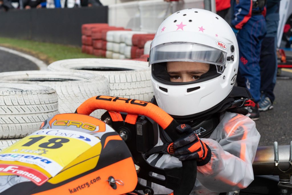 Mara Campos promesa del karting