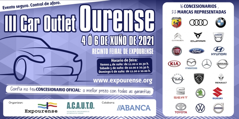 Comprar coche de segunda mano en Ourense, la Car Outlet llega a Ourense este fin de semana 1 Tercer Car Outlet Ourense
