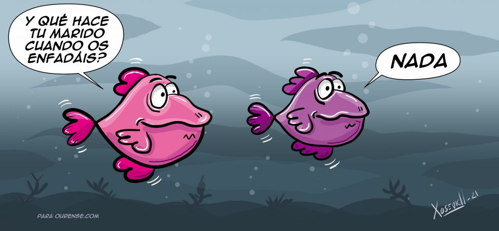 Xosevich 2021 chistes de peces nada humor