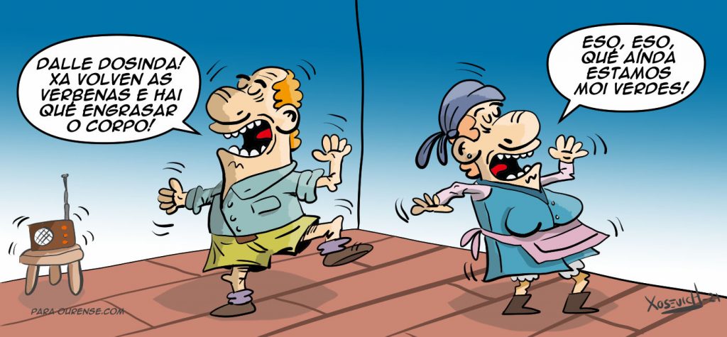 Vuelven las fiestas y las verbenas 1 Xosevich vuelven las verbenas humor