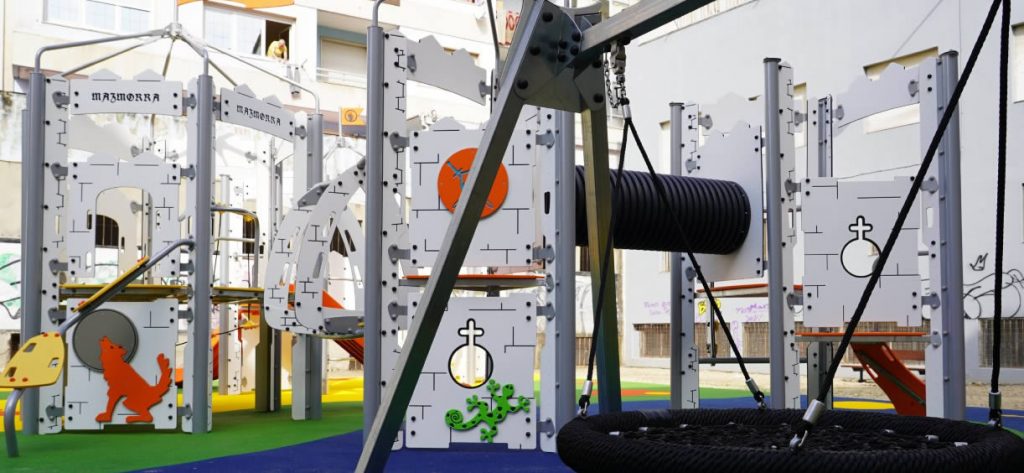 parque infantil en A Carballeira