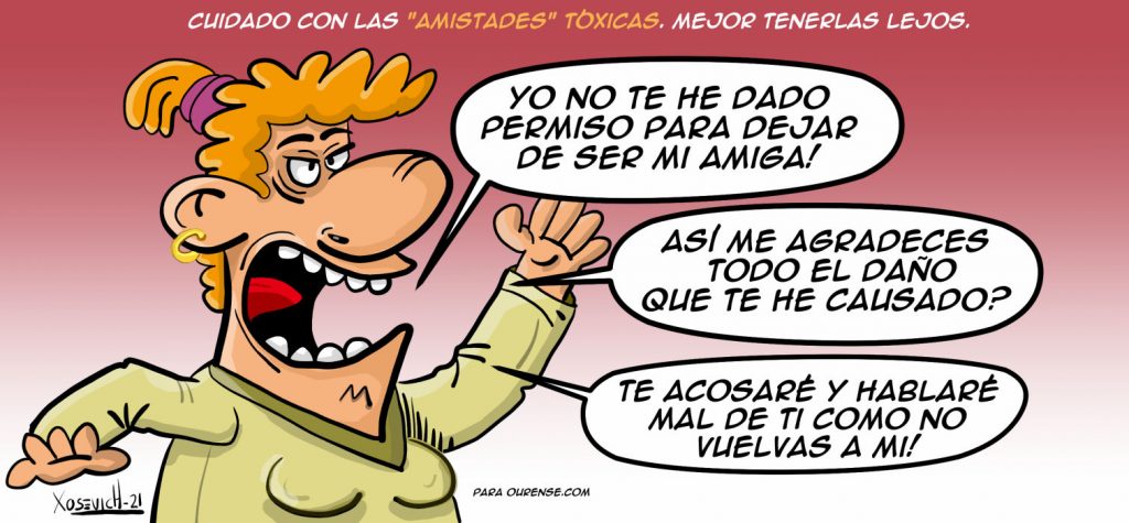 Amigos y Amistades Tóxicas humor frases memes Xosevich