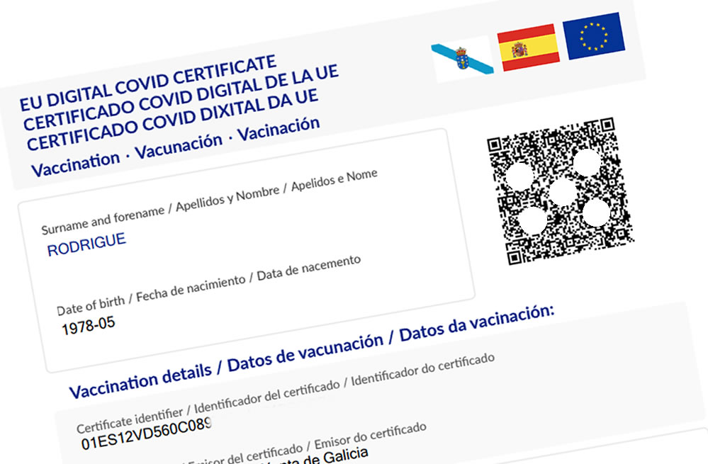 Certificado COVID
