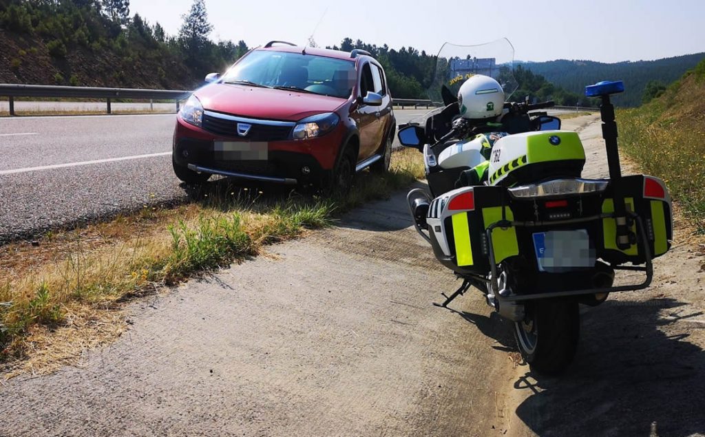 Guardia Civil exceso de velocidad