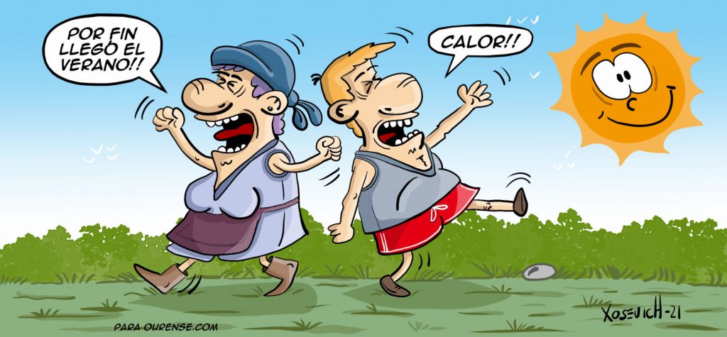 Por fin llegó el verano y el calor xosevich 21 humor memes chistes altas temperaturas