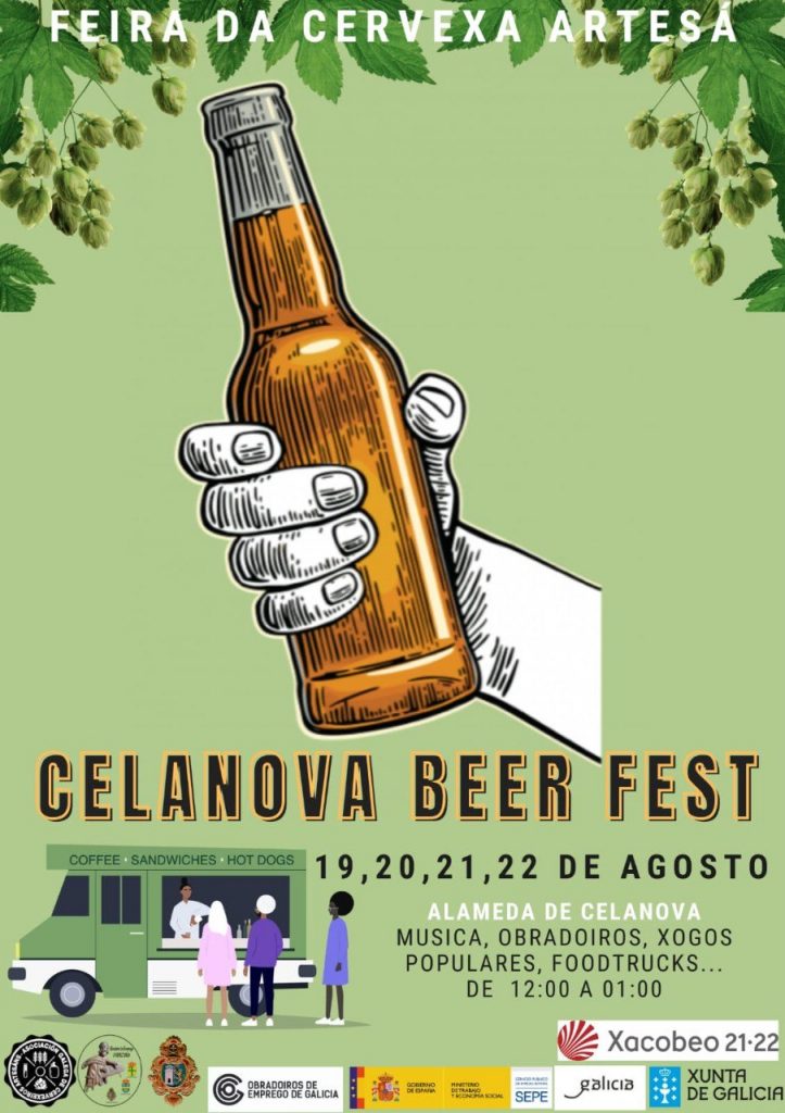 Celanova celebra su I Edición de la Feria de la Cerveza Artesanal 1 Celanova Beer Fest