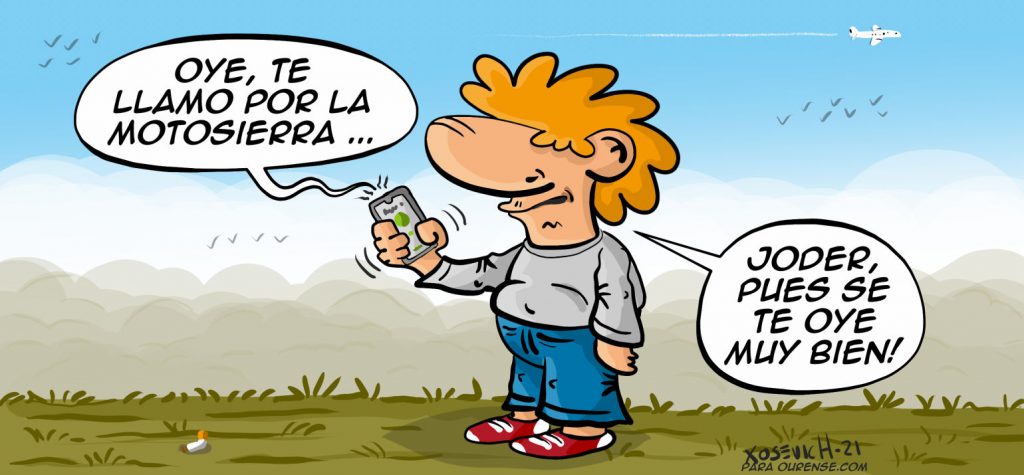 Oye, te llamo por la motosierra ... 1 Te llamo por la motosierra Chistes cortos malos Humor memes Xosevich 21