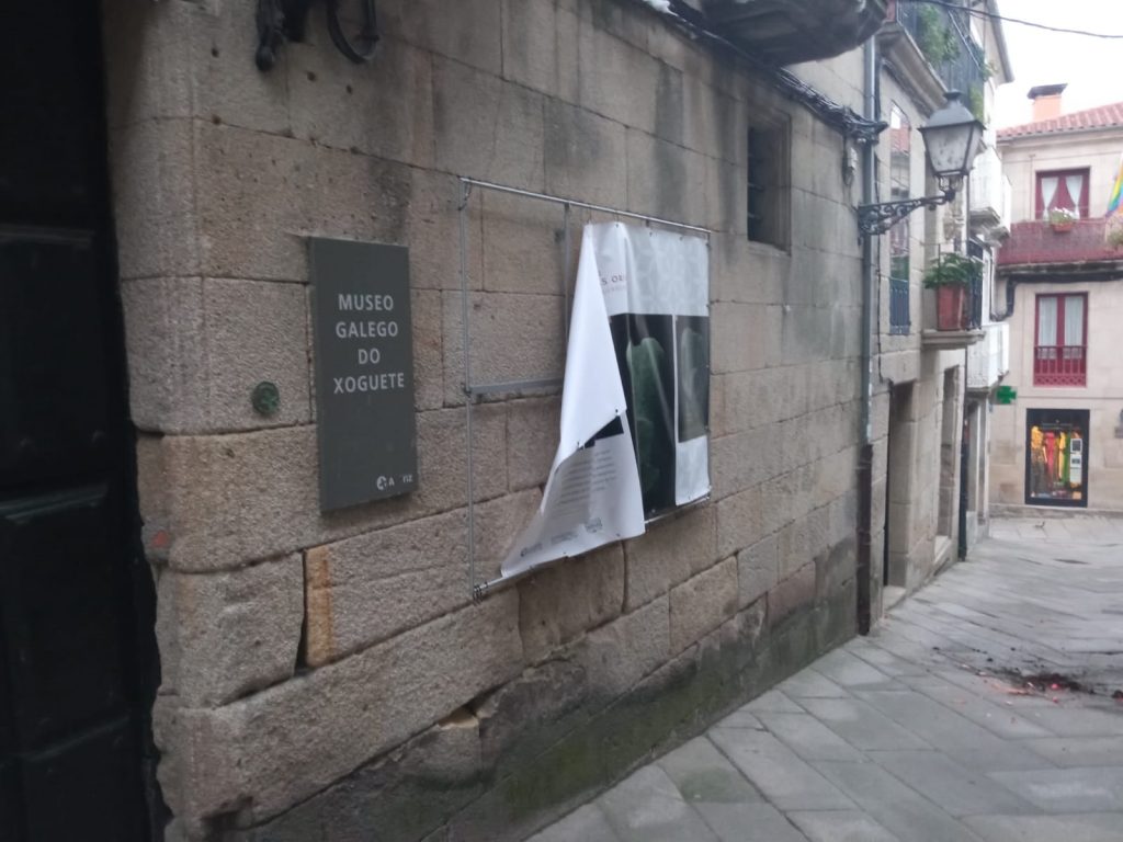 Vandalismo en Allariz durante el fin de semana 1 Vandalismo Allariz