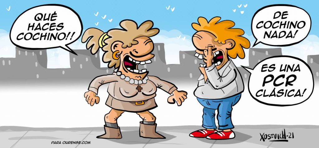 La PCR de toda la vida 1 pcr clasica dedo en la nariz xosevich 21 humor chistes
