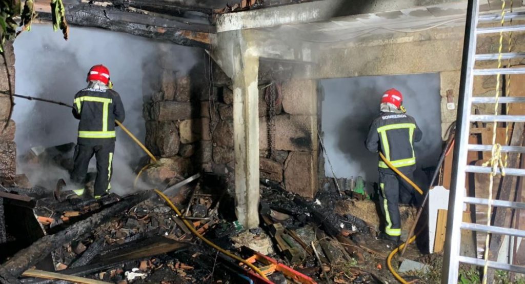 Incendio en A Veiga