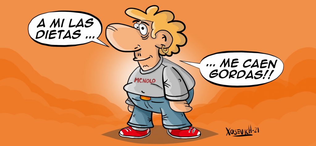 Las dietas me caen gordas 1 Las dietas me caen gordas frases chistes gracisos cortos Xosevich 21