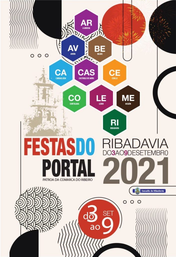 Programa festas do portal 2021 Ribadavia