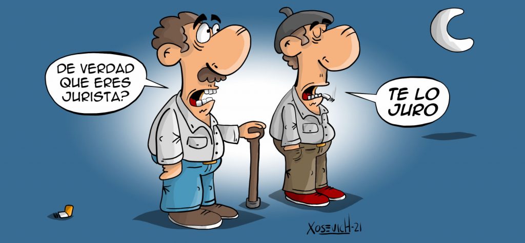 el jurista humor chistes Xosevich 21