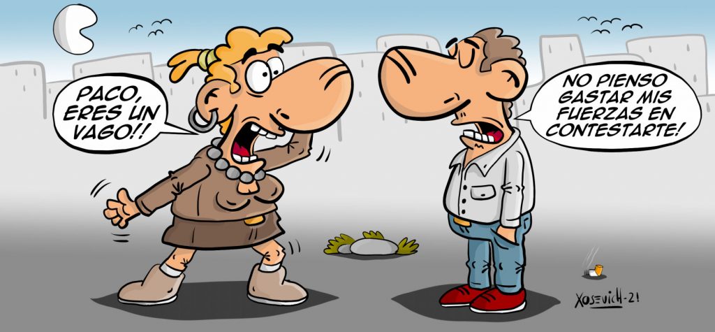 Paco es un vago 1 Paco eres un vago humor chistes Xosevich 21