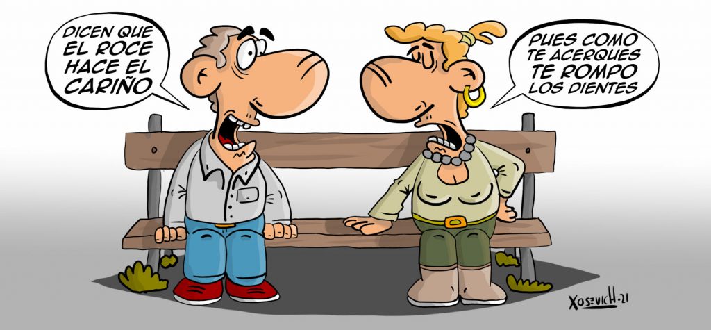 El roce hace el cariño 1 el roce hace el cariño humor grafico chistes Xosevich 21