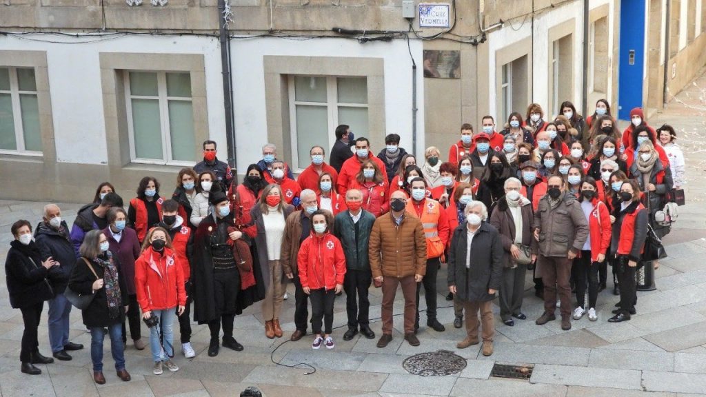 Ourense y Cruz Roja rinden homenaje al trabajo de sus voluntarios durante la pandemia 1 Cruz Roja