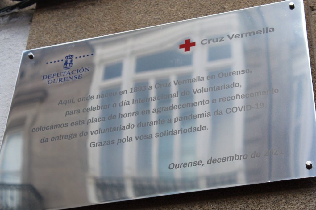 Placa Cruz Roja