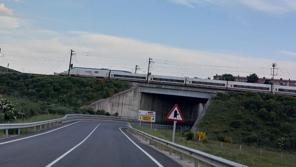 Tren Ave en Ourense