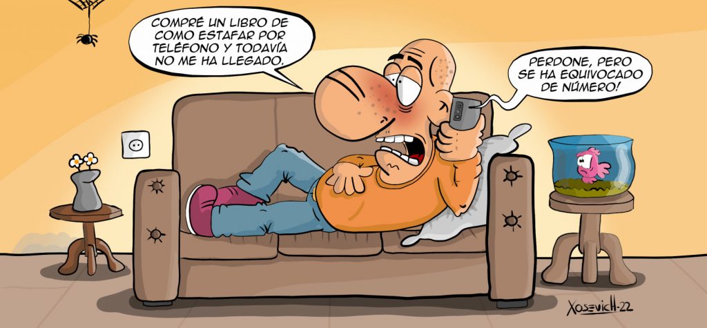 Curso de como estafar por teléfono 1 Estafas por teléfono libro chistes humor xosevich 22
