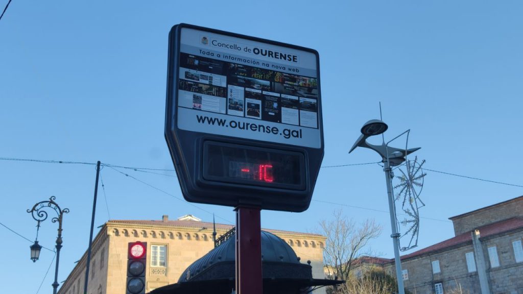 Termometro ourense Alameda frio