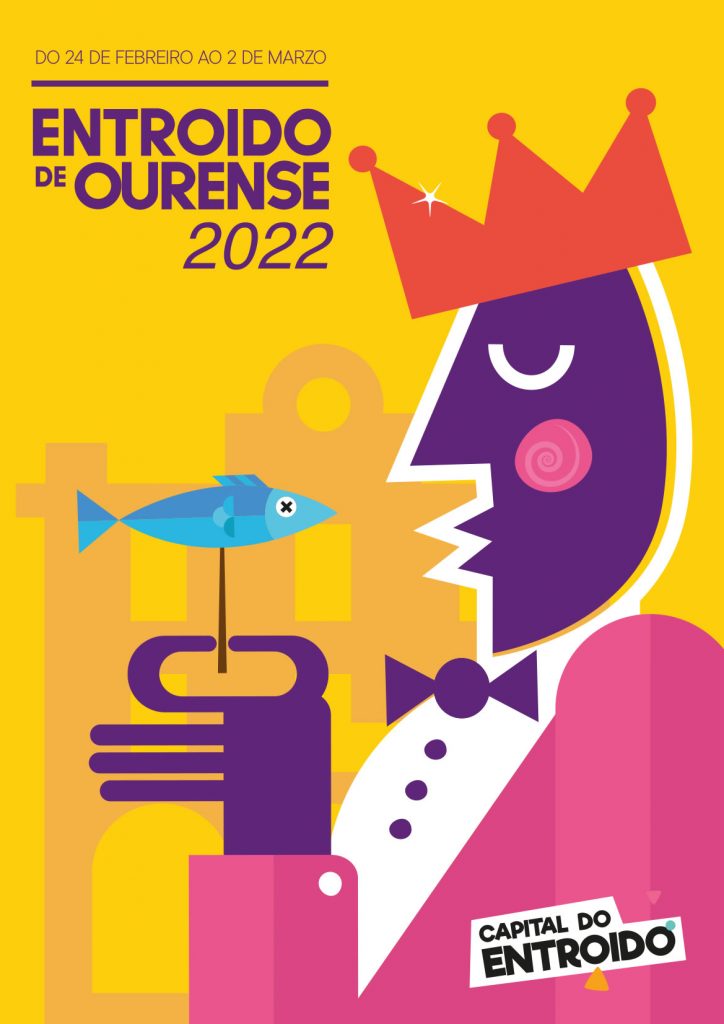 Cartel Entroido Ourense 2022