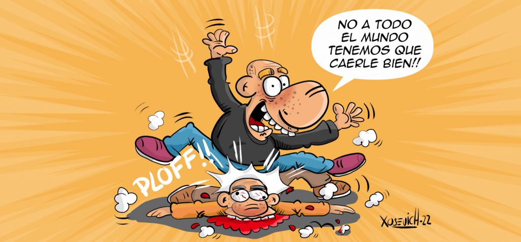 No a todo el mundo podemos caerle bien 1 No a todo el mundo podemos caerle bien chistes humor Xosevich 22
