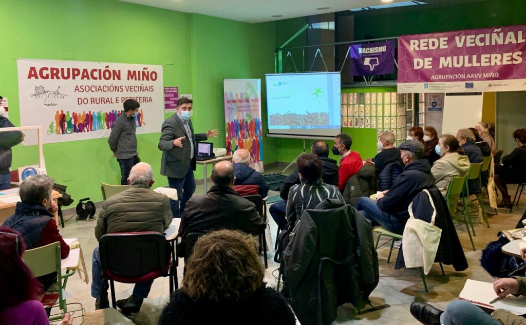 Entidades vecinales de Ourense reciben formación sobre compostaje