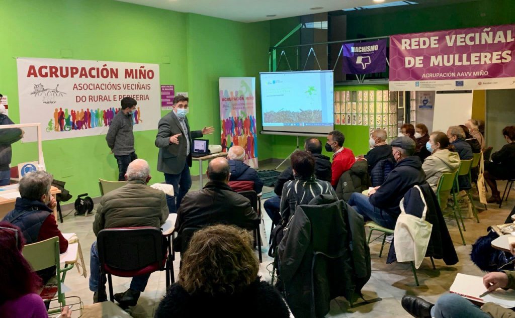 Entidades vecinales de Ourense reciben formación sobre compostaje 1 Entidades vecinales de Ourense reciben formación sobre compostaje
