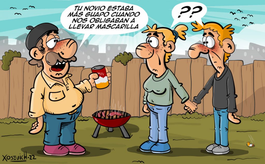 Chiste sinceridad feos sin mascarilla gracioso Humor Xosevich 22