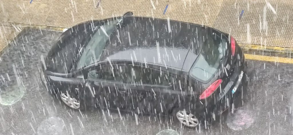 Lluvia en Ourense