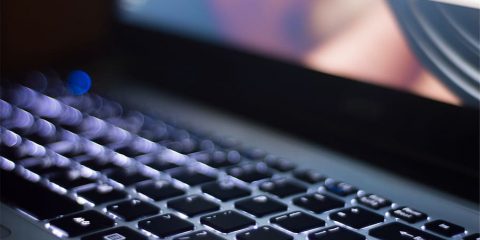 Teclado informática tecnología