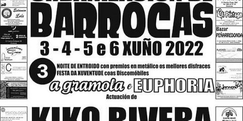 Programa festas de Barrocás Barrocanes Fiestas 2022