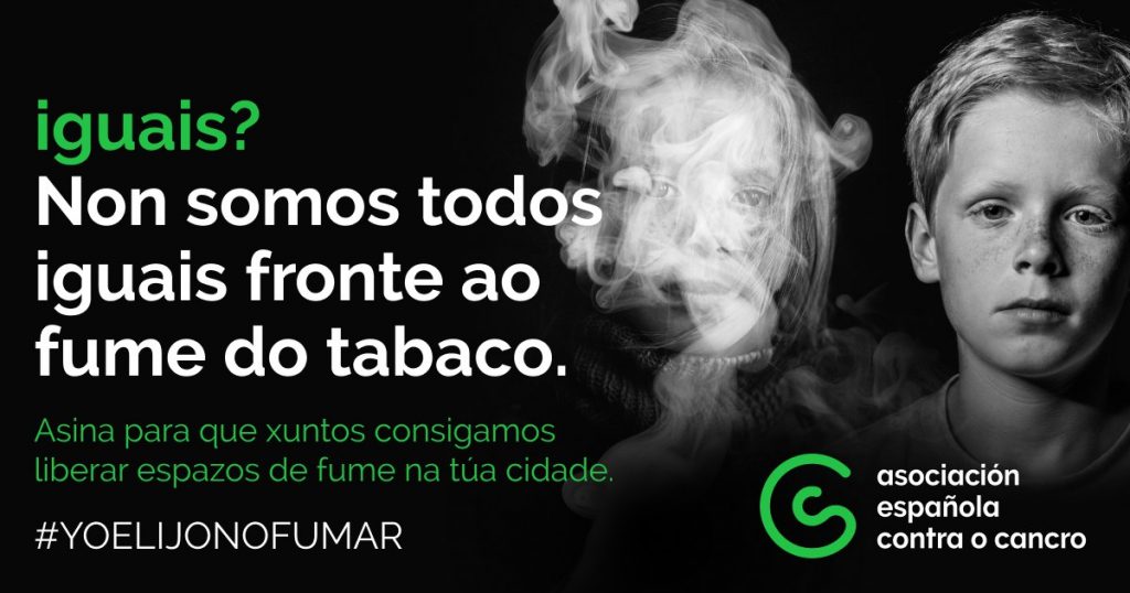 La Asociación ourensana contra el Cáncer realizará una recogida de firmas para que la Alameda sea un espacio libre de tabaco 1 Yo elijo no fumar