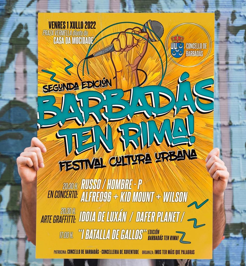 Barbadás Ten Rima! llega a su segunda edición 1 Barbadás ten rima 2022