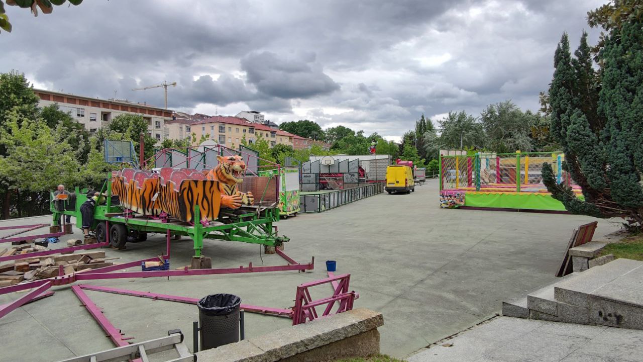Las barracas se preparan para 5 días de fiesta en Ourense 7 Barracas en las Fiestas de Ourense