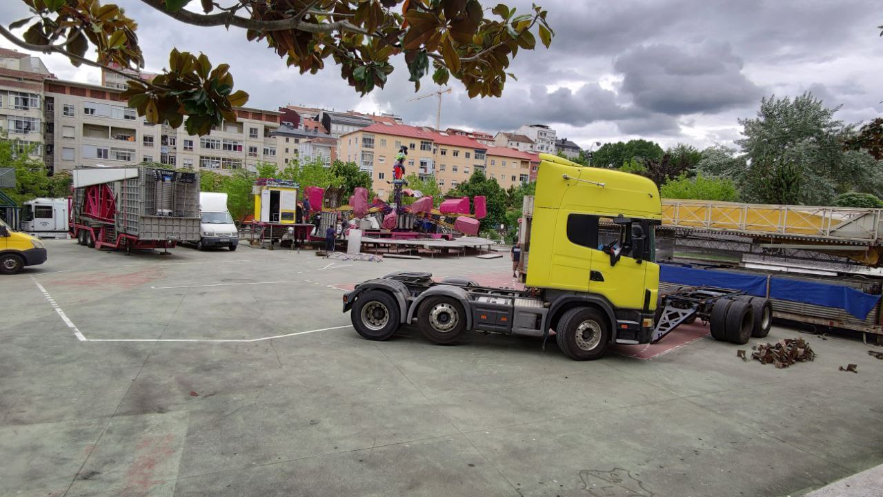 Las barracas se preparan para 5 días de fiesta en Ourense 3 Barracas Fiestas de Ourense