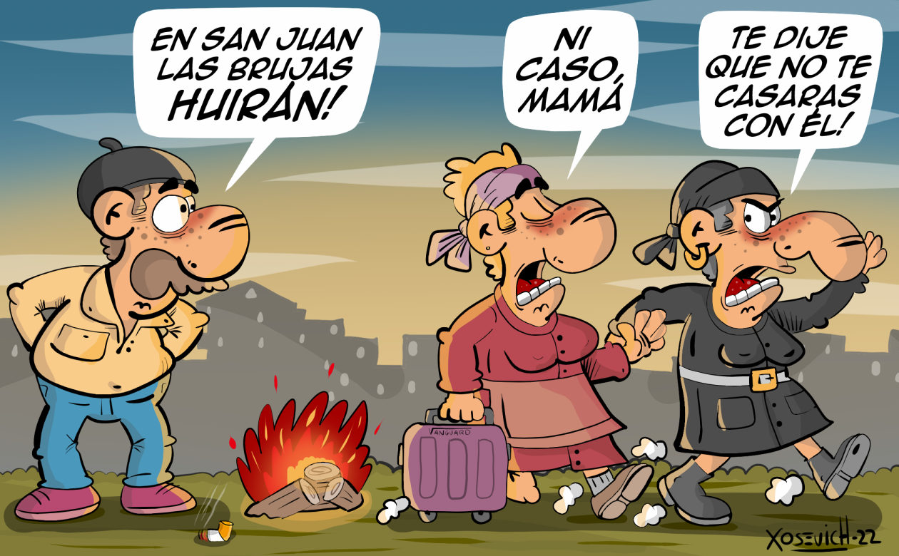 Chiste noche de San Juan Humor Xosevich 22